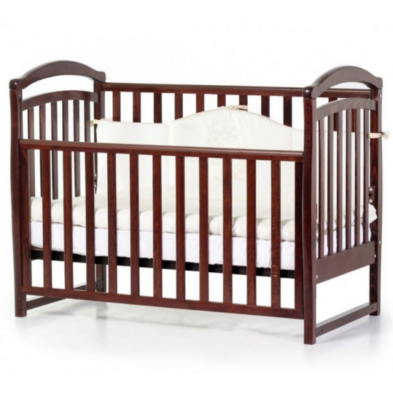 Baby crib Veres Sonya LD6 Walnut without drawer