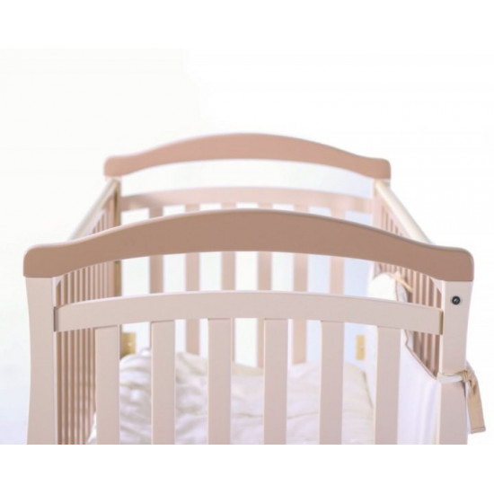 Baby crib Veres Sonya LD6 Cappuccino without drawer