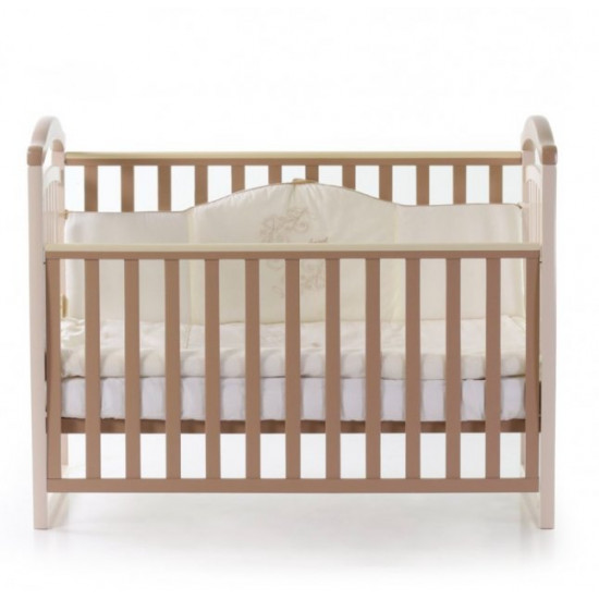 Baby crib Veres Sonya LD6 Cappuccino without drawer