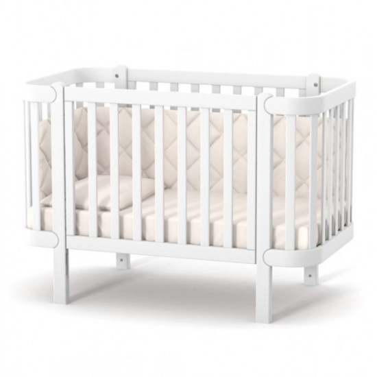 Baby crib Veres Sonya Monaco LD5 White