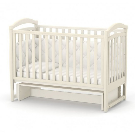 Crib Veres LD6 Ivory pendulum without drawer