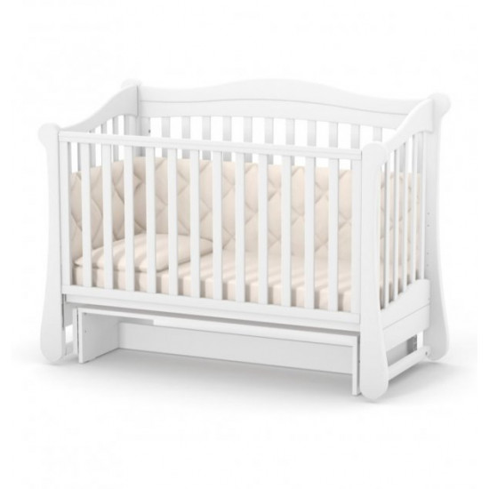 Crib Veres LD18 White pendulum without drawer