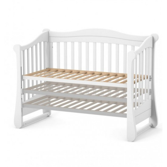 Crib Veres LD18 White pendulum without drawer