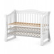 Crib Veres LD18 White pendulum without drawer