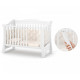 Crib Veres LD18 White pendulum without drawer