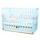 Baby crib Veres Sonya LD13 Turquoise pendulum with drawer