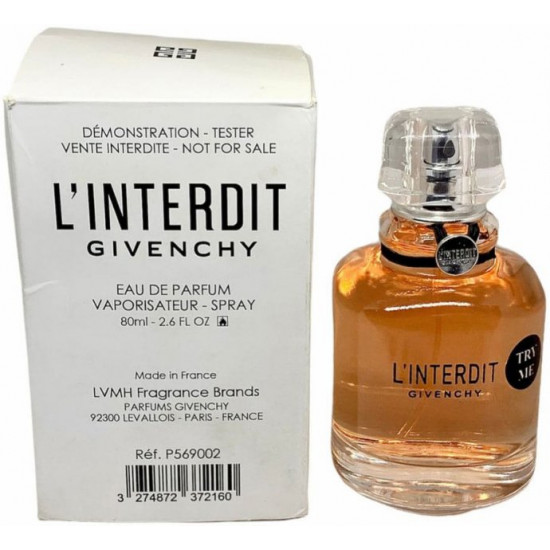  Тестер парфюмированная вода для женщин Givenchy L'Interdit 80 мл (3274872372160)