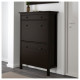 Cabinet for cabinet HEMNES 89x127 cm IKEA 402.169.08 black/brown