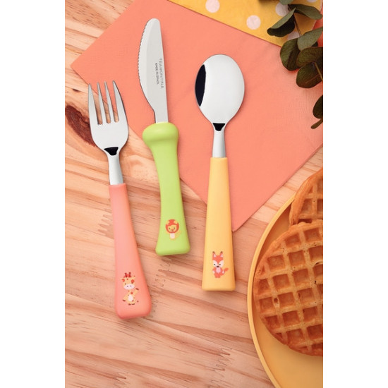 Children's cutlery set Tramontina Baby Friends, 3 pieces 23797/906