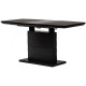 Dining table Vetro Mebel TMM-50-2 Matte black (TMM-50-2-matte-black)