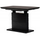 Dining table Vetro Mebel TMM-50-2 Matte black (TMM-50-2-matte-black)