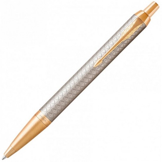 Ballpoint pen Parker IM 17 Premium Warm Silver GT BP 24132