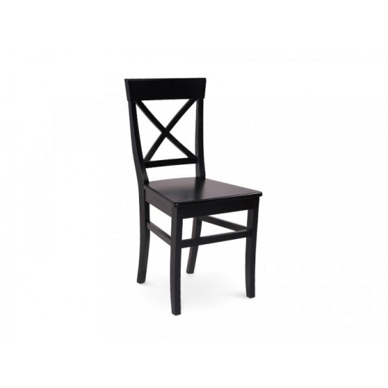 Wooden chair HENRY (black)