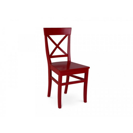 Wooden chair HENRY (red)