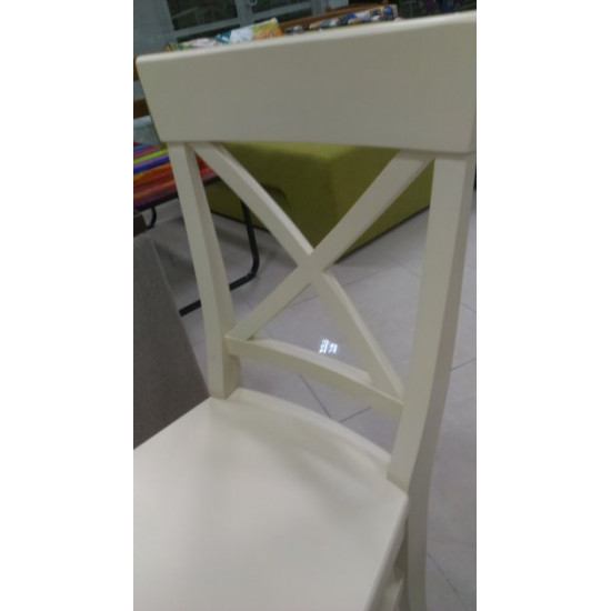 Wooden chair HENRY (ivory)