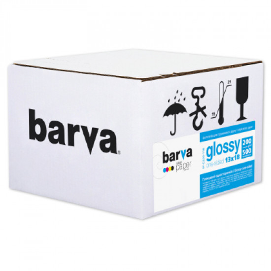 Paper Barva 13x18, 200 g/m2, glossy, 500 arc (C200-118)