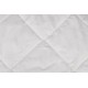 Markus mattress pad with bamboo and elastic bands at the corners 140*200 white