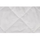 Markus mattress pad with bamboo with elastic bands at the corners 160*190 white