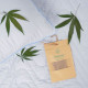 Hemp mattress pad Dobri Konopli for single bedroom 90*200 cm