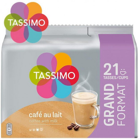  Кофе в капсулах Tassimo Cafe Au Lait Funny Pack 21 capsules