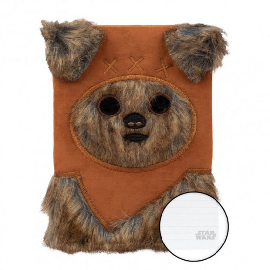 Notebook A5 from the Star Wars series (Fluffy Ewok)