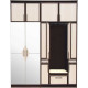 Hallway Omega MAXI-FURNITURE Wenge magic/Milk oak (9122)