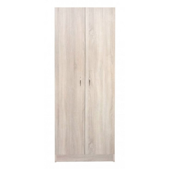 Two-door wardrobe (900) (without mezzanine) MAXI-FURNITURE Milky oak (11276)