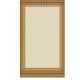 Two-door wardrobe (600) (without mezzanine) MAXI-FURNITURE Milky oak (11273)