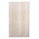 Three-door wardrobe (1100) (without mezzanine) MAXI-FURNITURE Milky oak (11279)