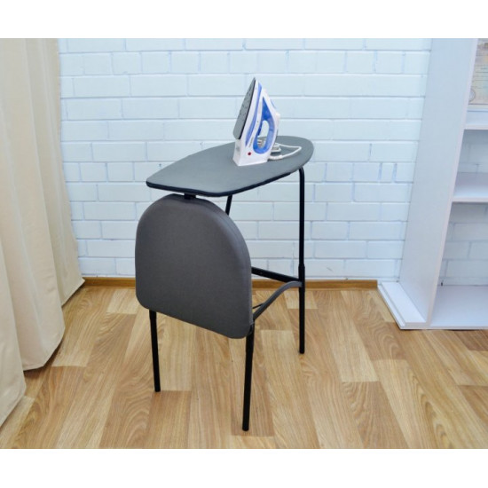 Transformable chair (ironing board) R-1 gray teflon