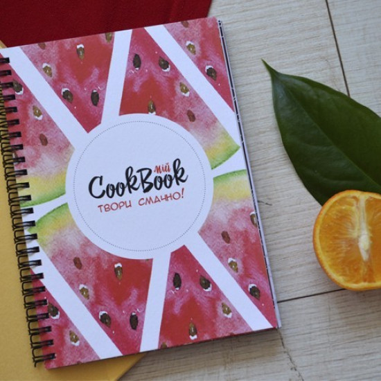 Recipe notebook Figasse Cookbook Watermelon