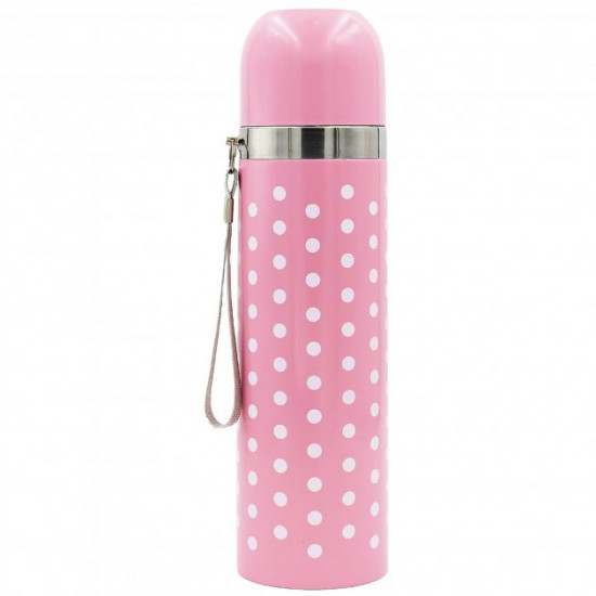 Thermos 2195 Material: stainless steel. Volume: 500 ml. Pink colour.