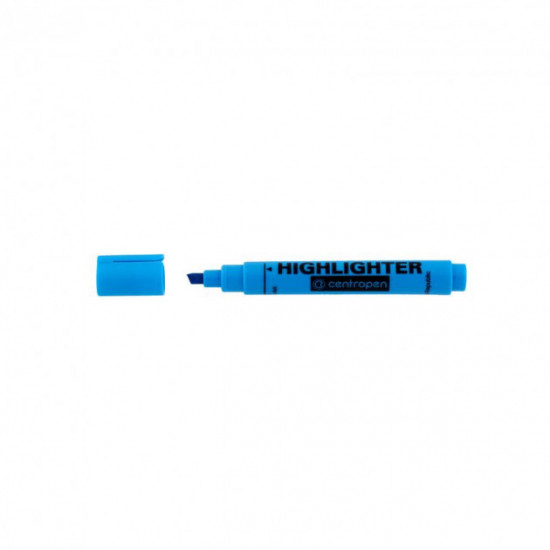 Marker Centropen Fax 1-4.6 mm wedge-shaped Blue (01308)