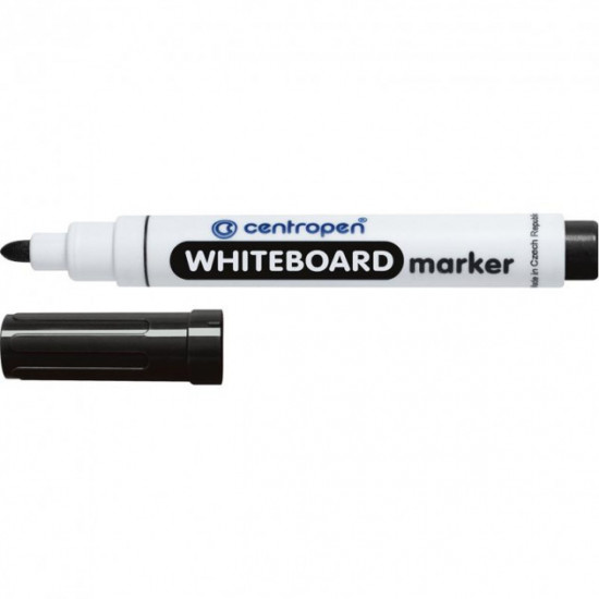 Marker Centropen Board 2.5 mm round Black (01843)