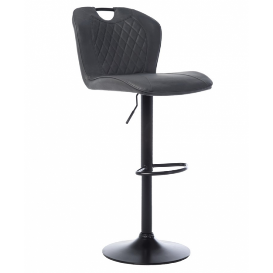 Bar stool Vetro Mebel B-102 charcoal antique