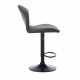 Bar stool Vetro Mebel B-102 charcoal antique