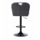 Bar stool Vetro Mebel B-102 charcoal antique