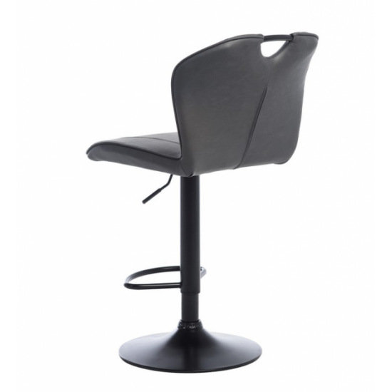 Bar stool Vetro Mebel B-102 charcoal antique