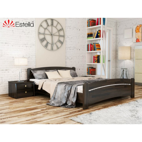 Double bed Venice Estella 140x190 106 - wenge Shield 2L4