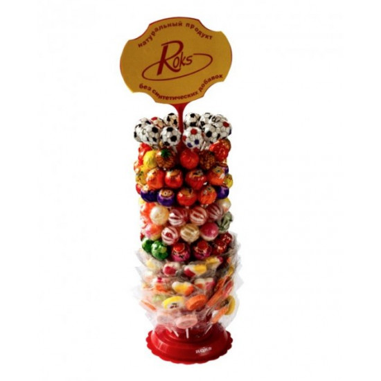 Lollipops ROKS Assorted 132 pcs