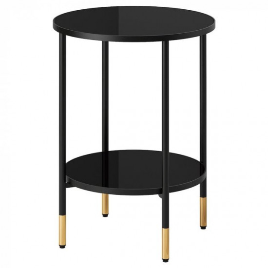 Coffee table IKEA ASPEROD 45 cm black (104.621.80)