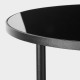 Coffee table IKEA ASPEROD 45 cm black (104.621.80)