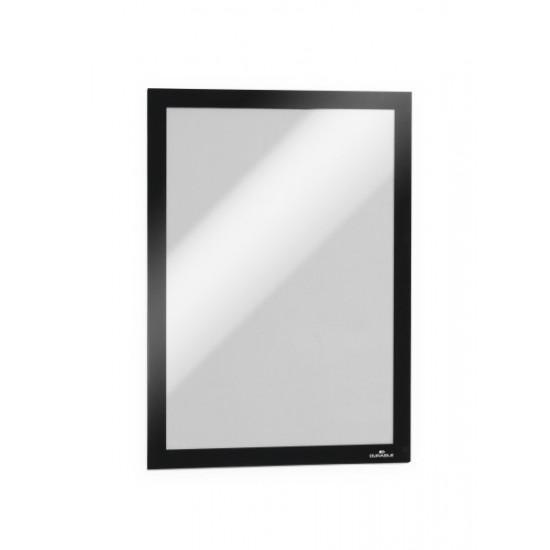 Information frame Durable DURAFRAME A4 236 x 323 mm self-adhesive magnetic flap Black