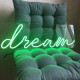  Неонова LED вивіска NeonSignDecor DREAM 50х17 см