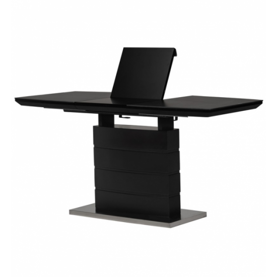 Folding table Vetro Mebel TML-850 black onyx