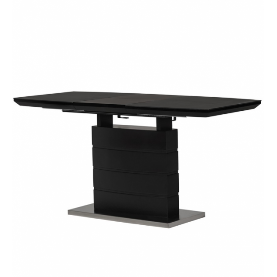 Folding table Vetro Mebel TML-850 black onyx