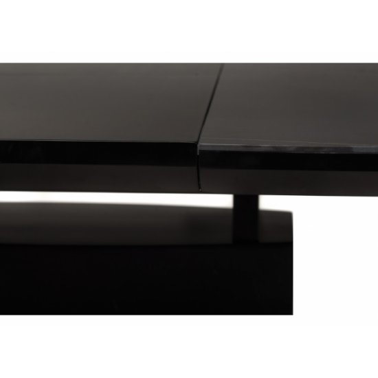 Folding table Vetro Mebel TML-850 black onyx