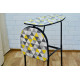 Transformable chair (ironing board) R-1 figure patterns with retractable stand