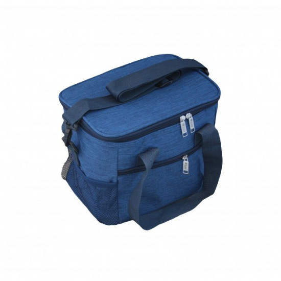 Thermal picnic bag 11l Mazhura textile blue (mz1089-2)