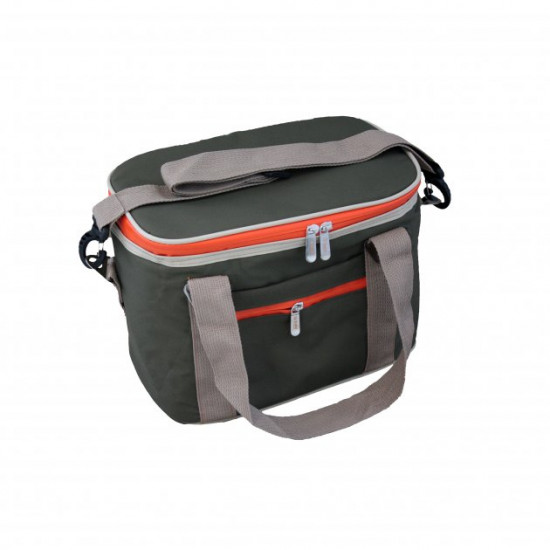 Thermal picnic bag 12l Mazhura textile green (mz1096-2)